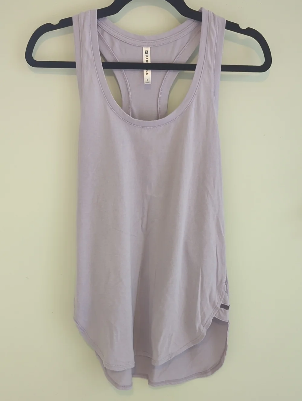 Fabletics Lavender Racerback Tank - Light Purple - Picture 1 of 3
